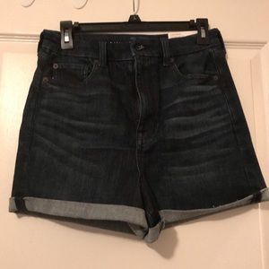 Curvy high waisted shorts